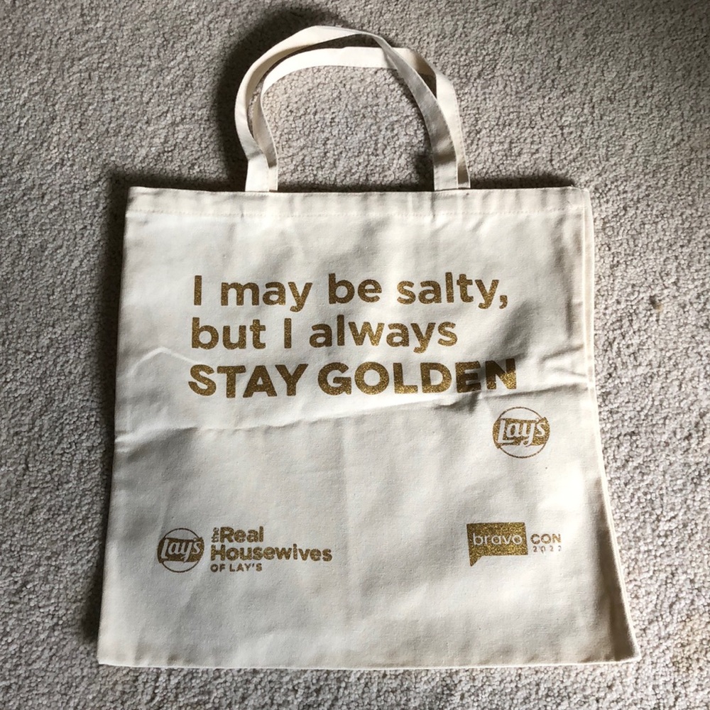 Bravocon 2022 canvas Lays bag swag